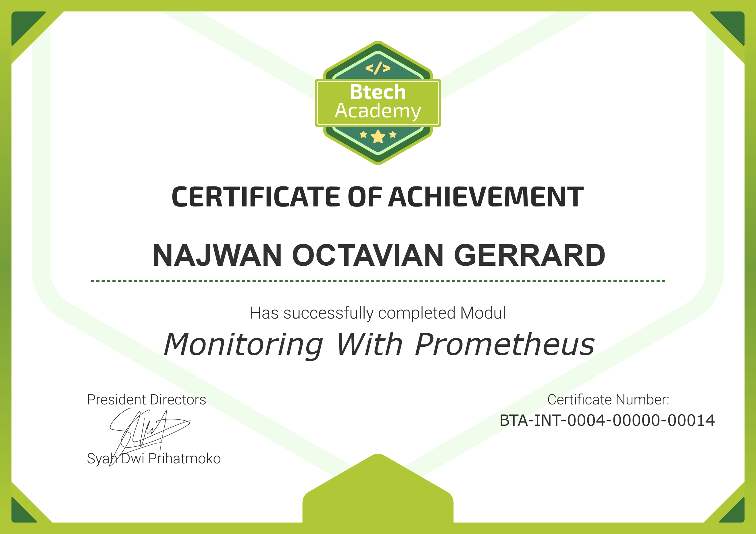 Monitoring with Prometheus